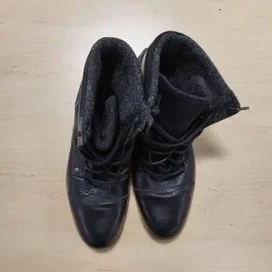 Aldo Men\'s 10 Black Leather Boots Made in Portugal NICE!!!!! Aldo | Shoes | Aldo Mens Black Leather Boots Made In  main image 3